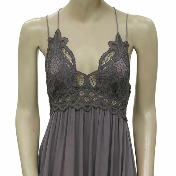Free People Fp One "Adella" Slip Crochet Dress XS - Picture 5 of 7